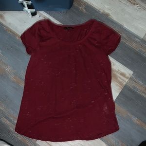 Red T-shirt banana republic, size L